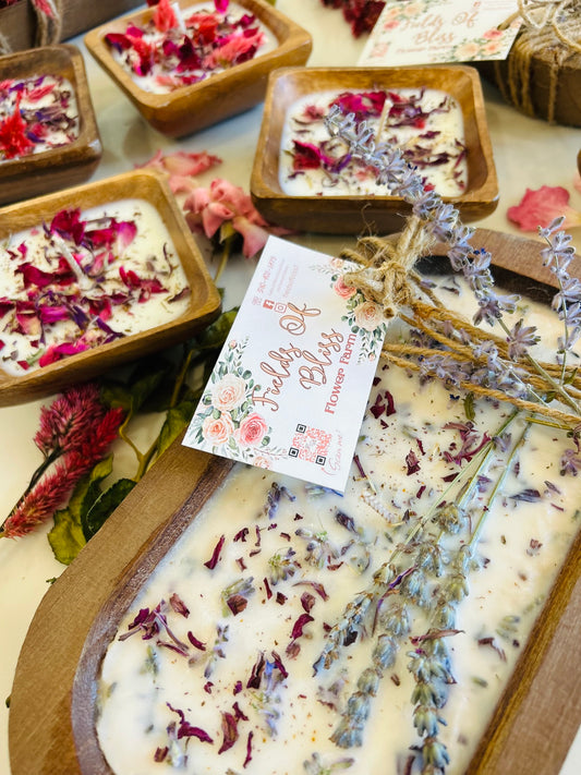 Large Sage Dough Bowl Candle