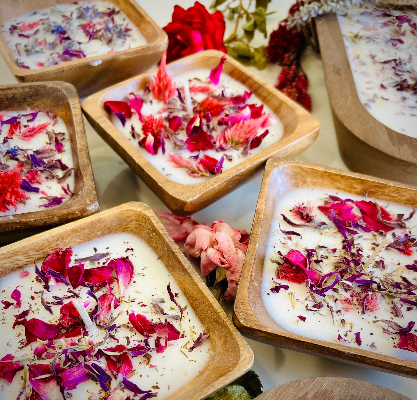 Small Sage Dough Bowl Candle