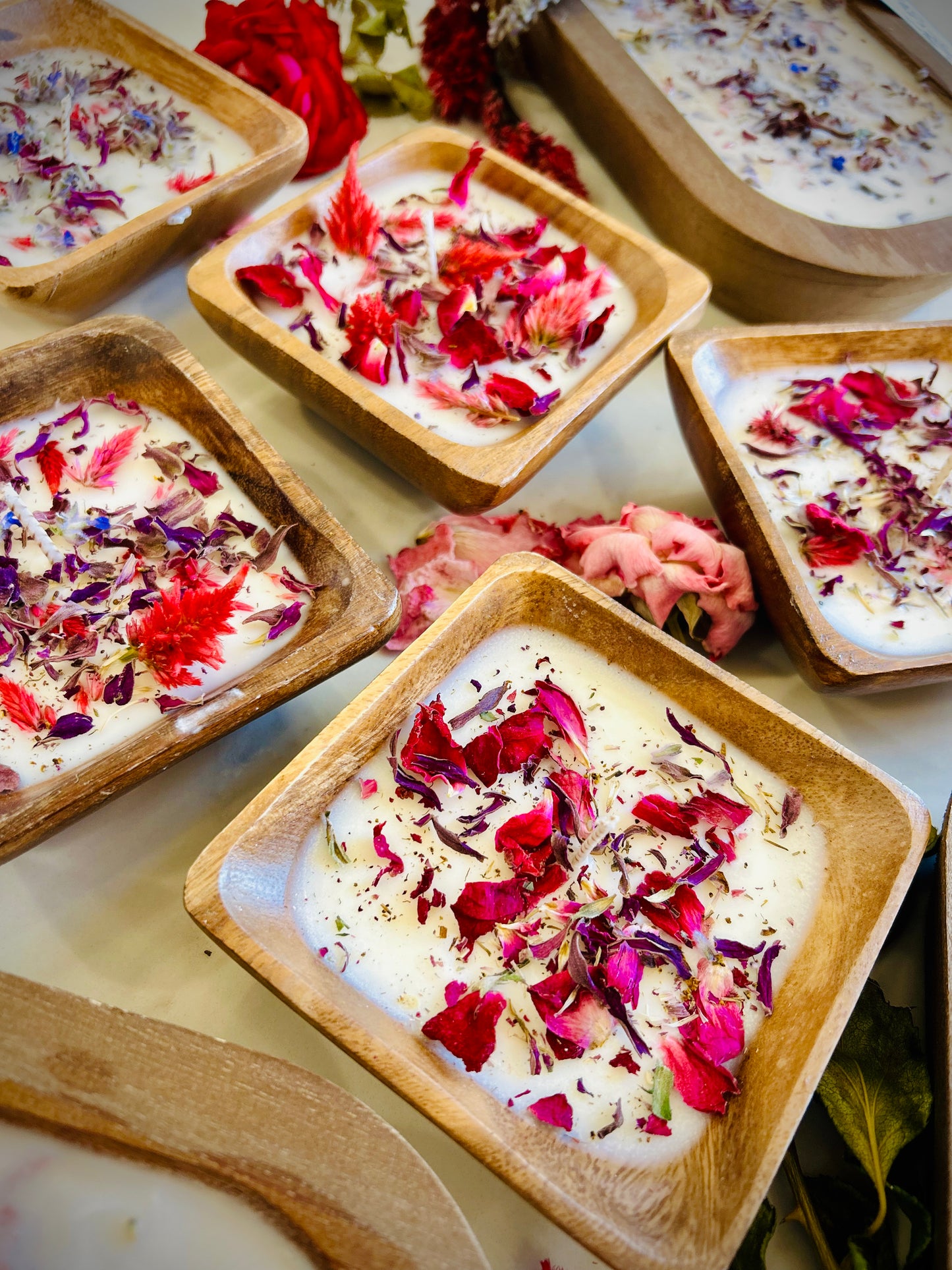 Small Sage Dough Bowl Candle